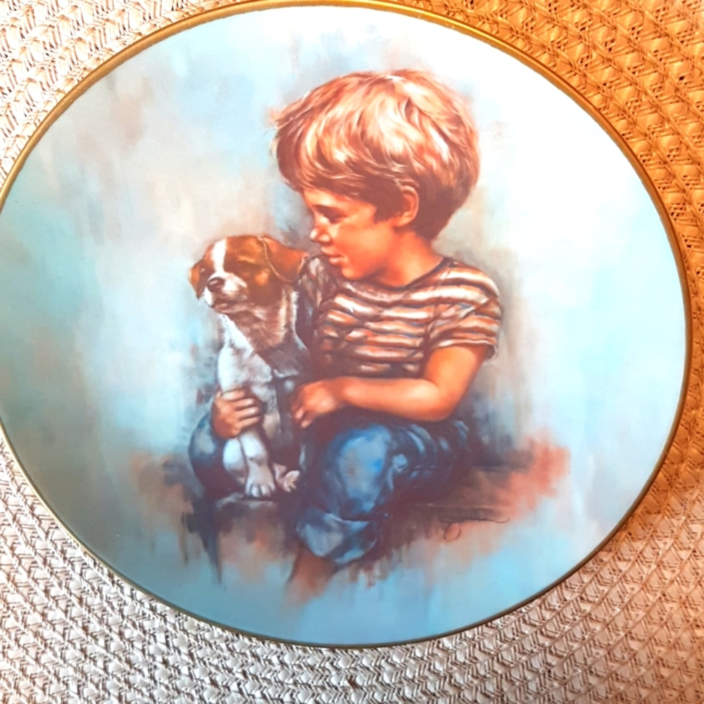 Vintage Collectors Plate